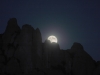 Lluna i Montserrat - 10/08/2014 19:38 UT des de Cra. Can Massana